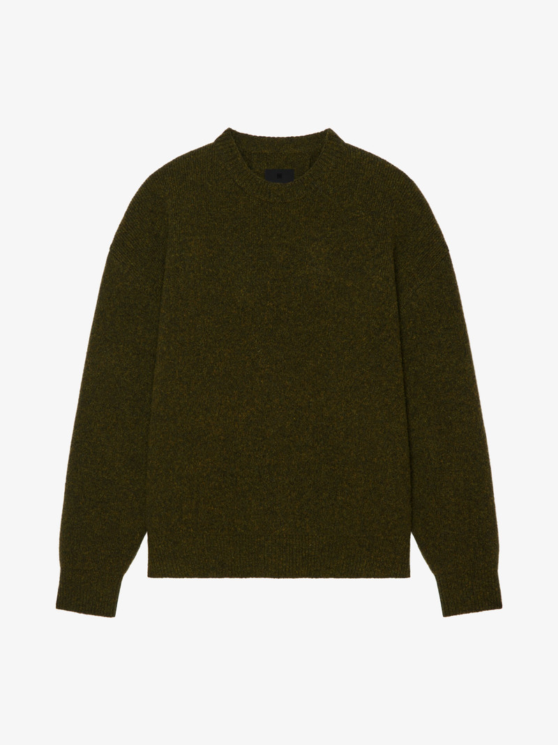 OVERSIZED SWEATER IN WOOL WITH 4G ZIP 1