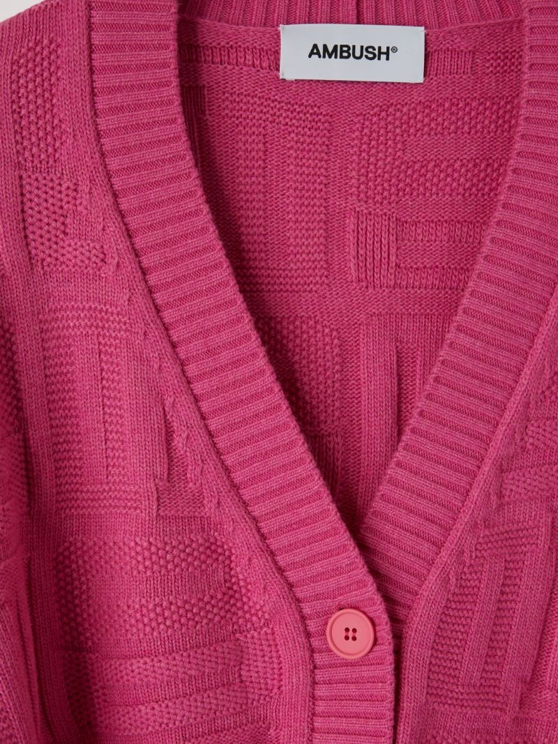Monogram Knit Cardigan 3