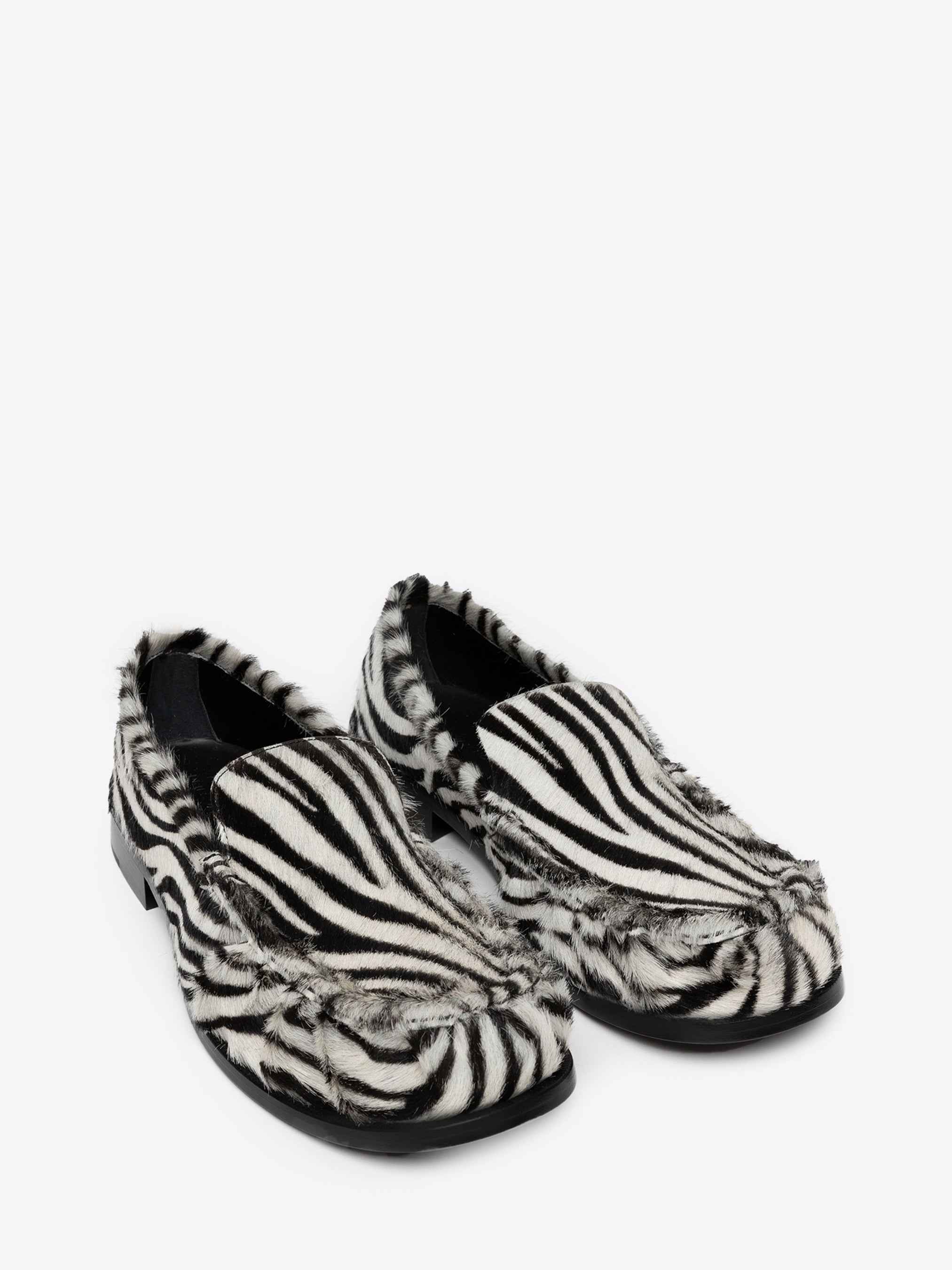 ZEBRA PONYHAIR LOAFERS - 3