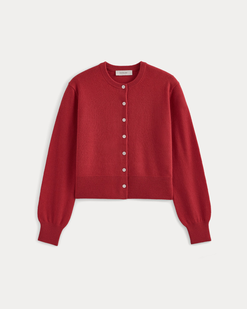 CASHMERE CROPPED CARDIGAN - 1