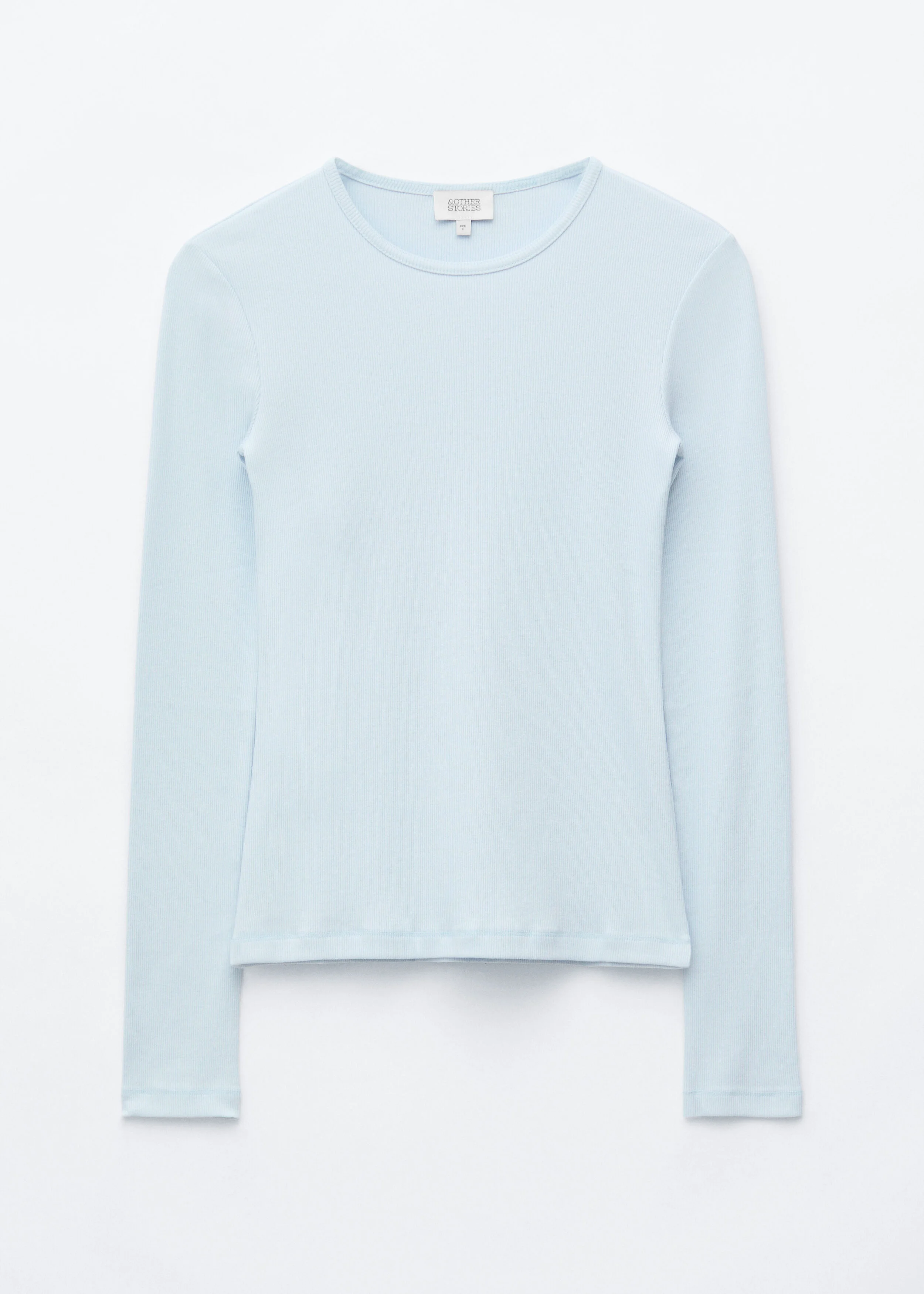 Ribbed Long-Sleeve Top - 1