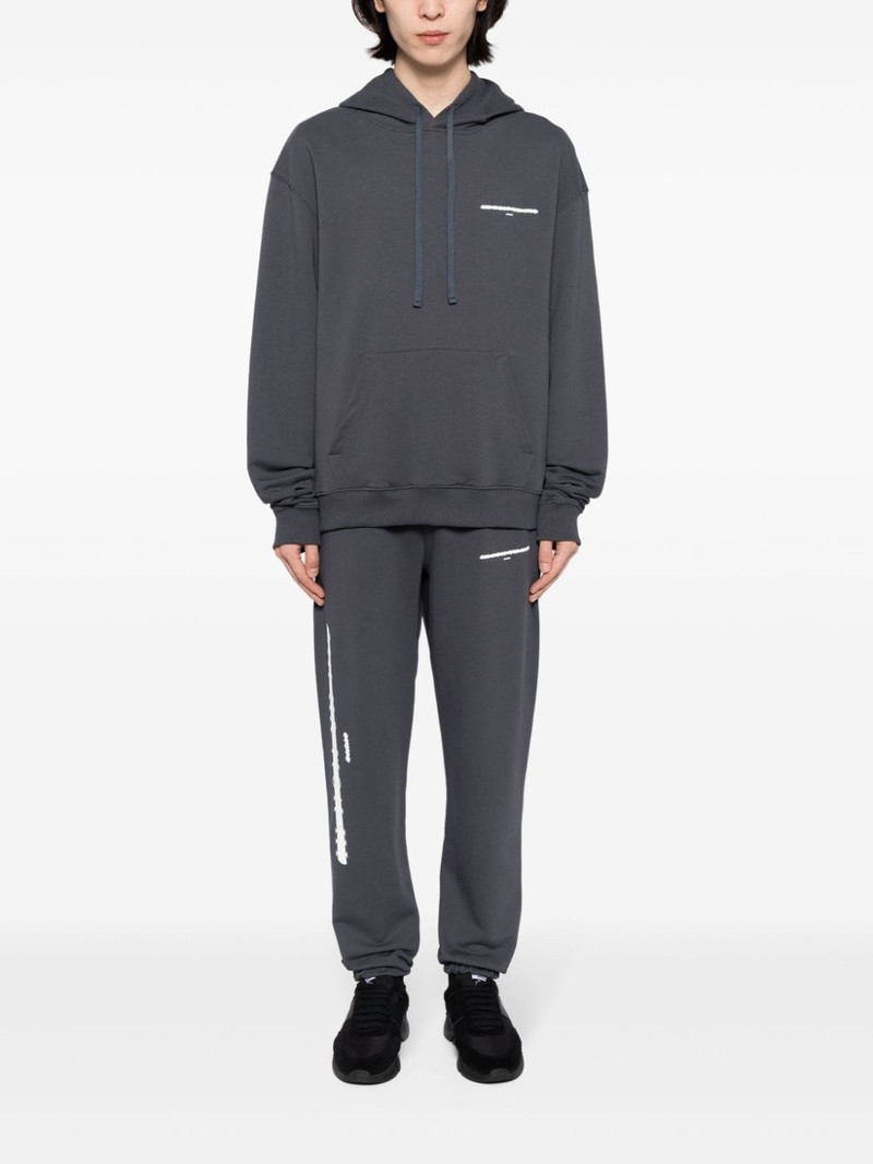ih nom uh nit graphic-print cotton track pants outlook