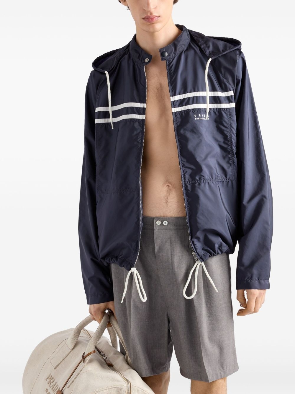 oversized lightweight jacket - 4