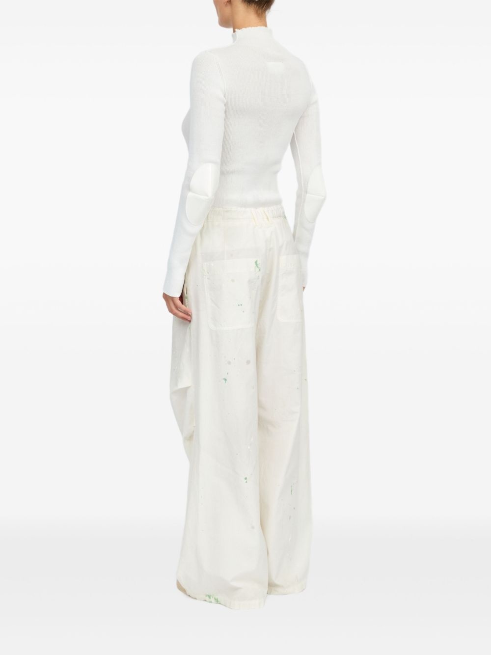 paint-splatter trousers - 5