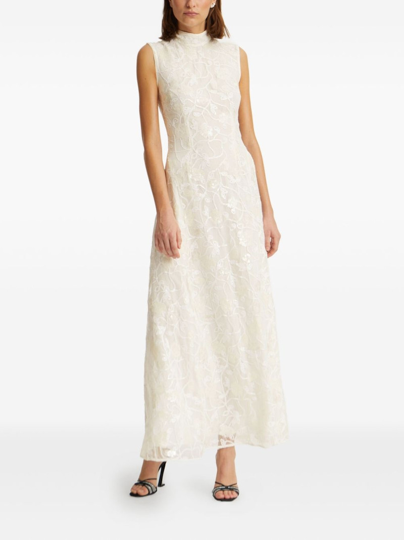 ROTATE sequin-lace maxi dress outlook