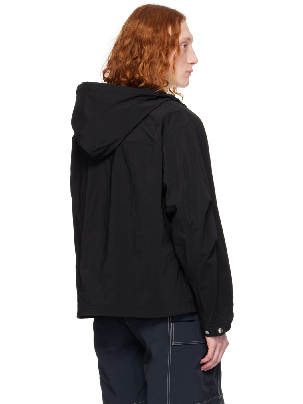 Black Half-Zip Jacket - 3