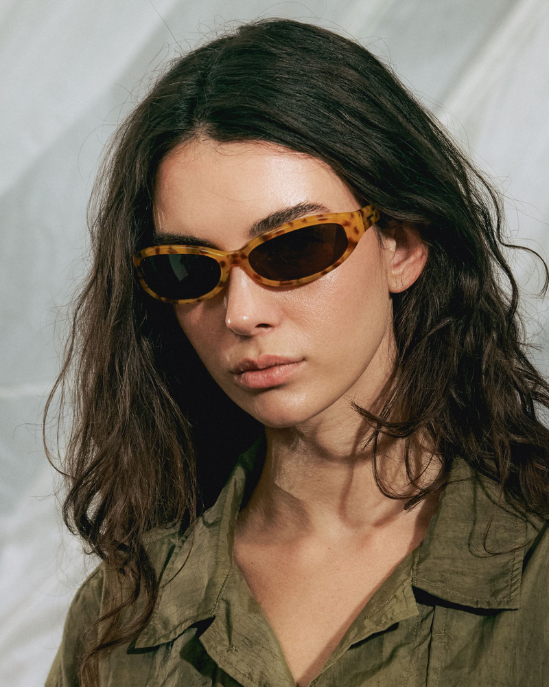 BRAIN DEAD Bingo Post Modern Primitive Eye Protection - Amber Tortoise outlook