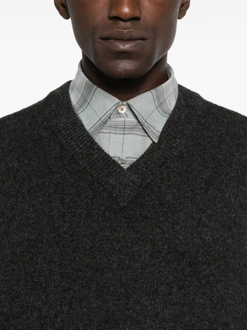 v-neck wool sweater 5