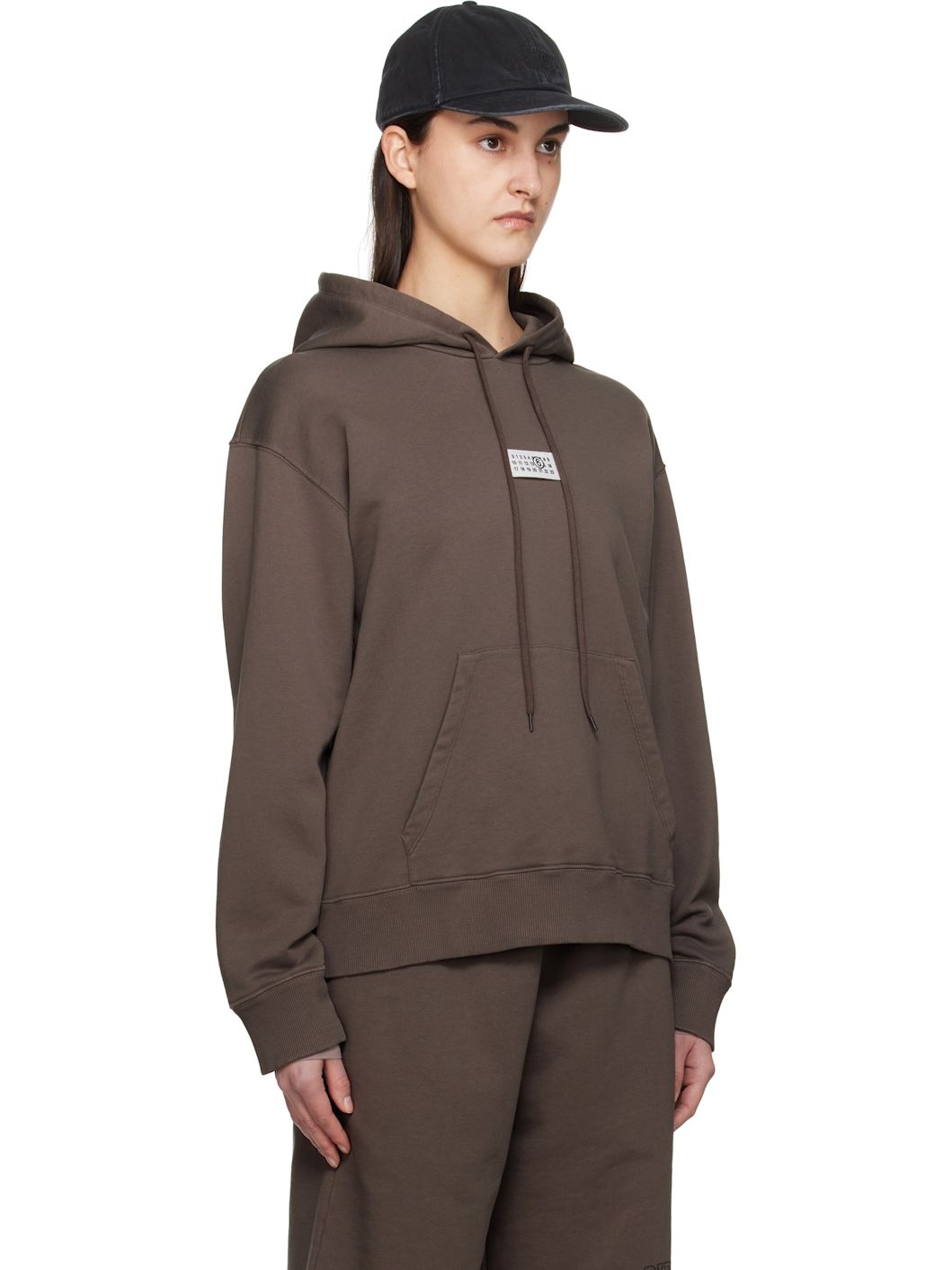 Brown Logo Hoodie - 2