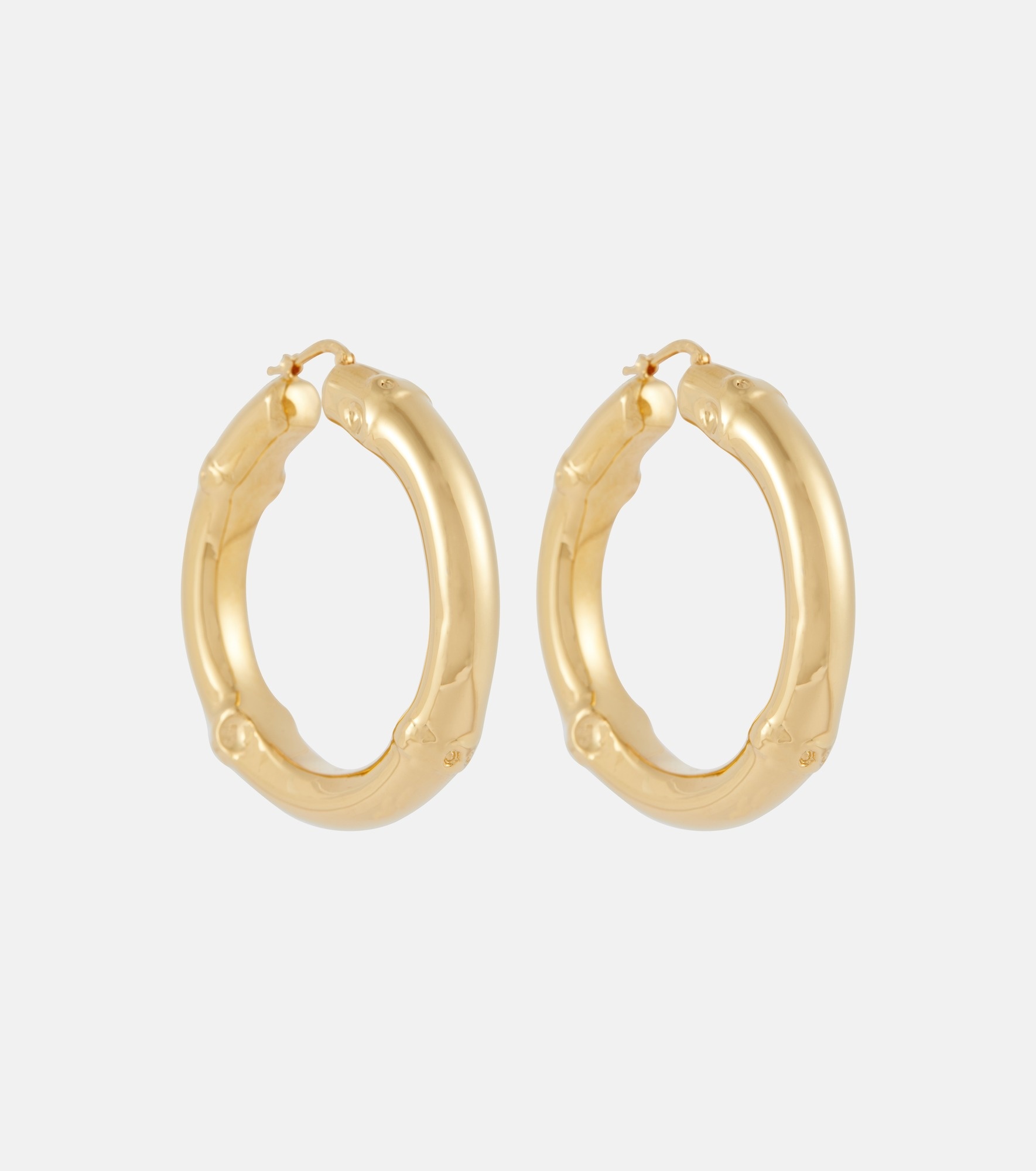 ピアス JIL SANDER  Bamboo hoop earrings Jil Sander Bamboo hoop earrings | mytheresa | REVERSIBLE