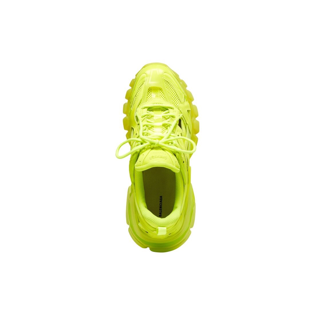 Men's Track.2 Clear Sole Sneaker  in Fluo Yellow - 6