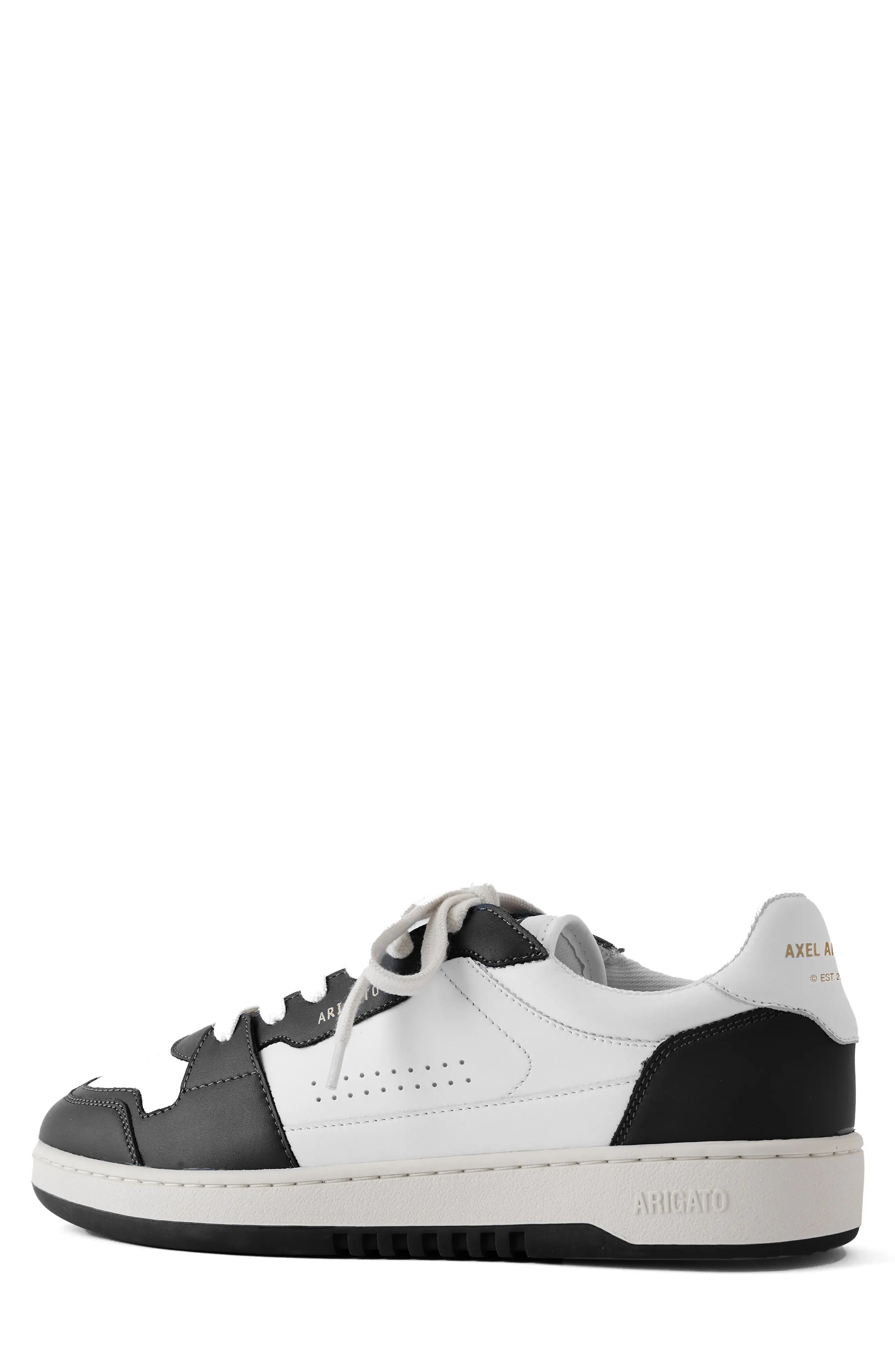 Dice Lo Sneaker in White/Black - 2