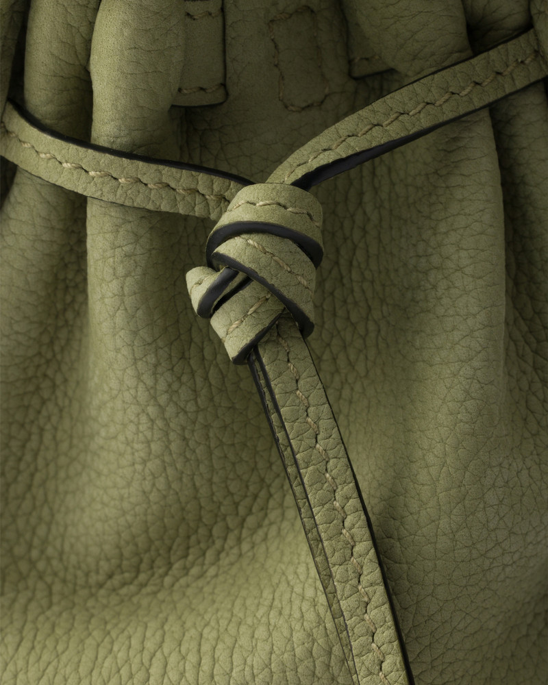 Prada Bonnie medium nubuck leather handbag 5