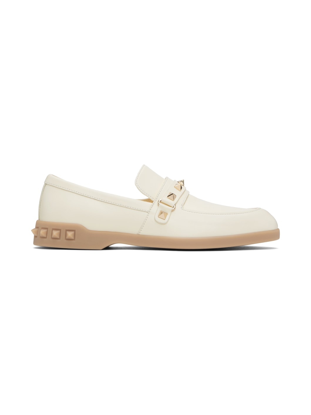 White Leisure Flows Loafers - 1