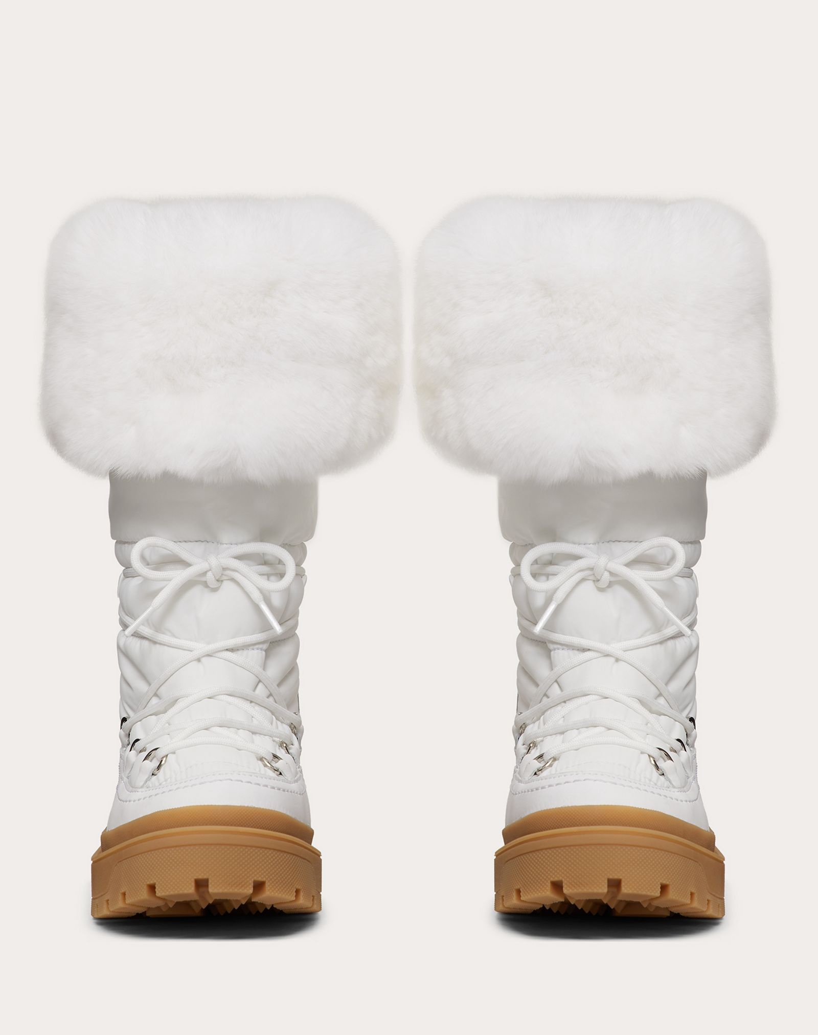 Trekkgirl Winter Boot in technical nylon and rabbit fur 40 mm - 4