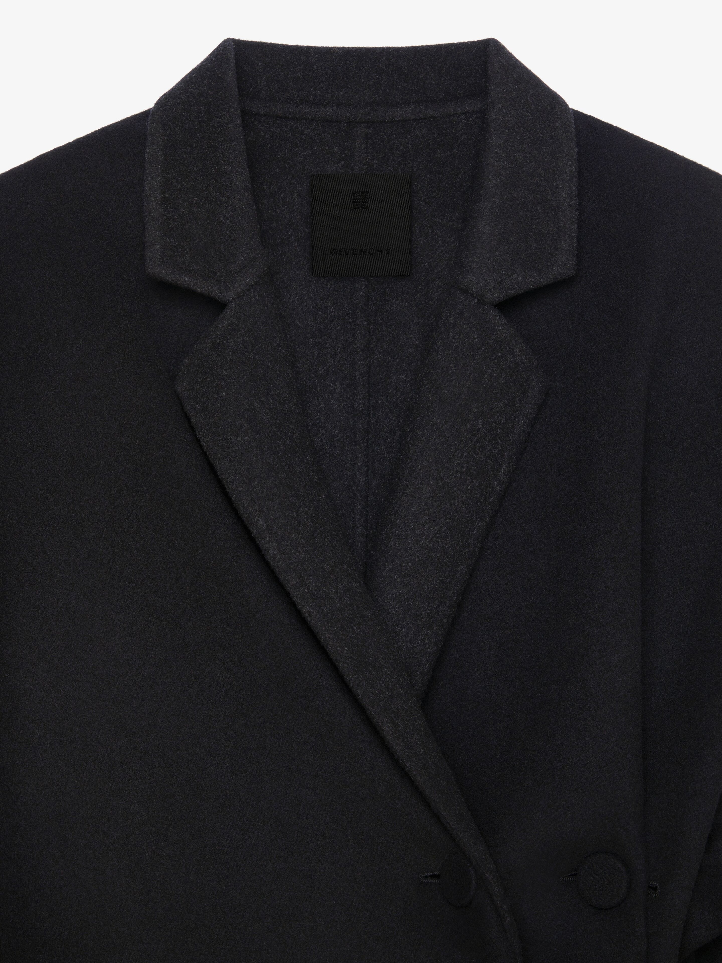 JACKET IN DOUBLE FACE WOOL AND CASHMERE - 5