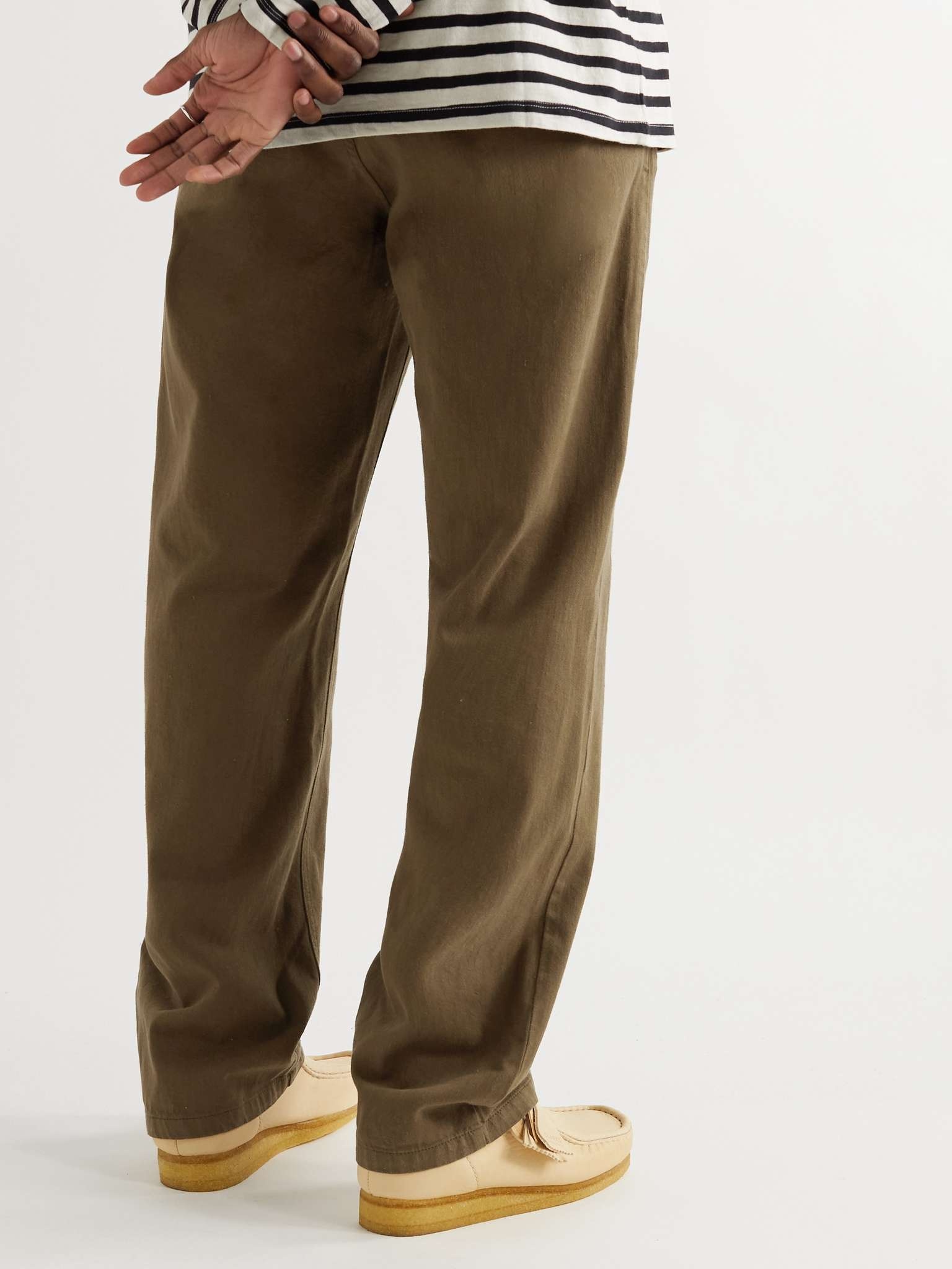 Lazy Leo Organic Cotton-Twill Trousers - 4