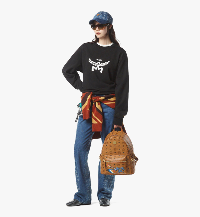 MCM Stark Side Studs Backpack in Rocket Visetos outlook