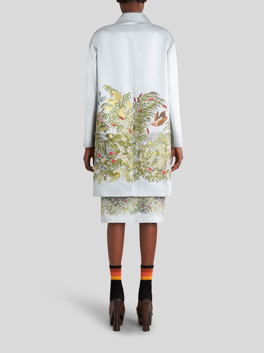 JACQUARD COAT WITH LANDSCAPE - 5