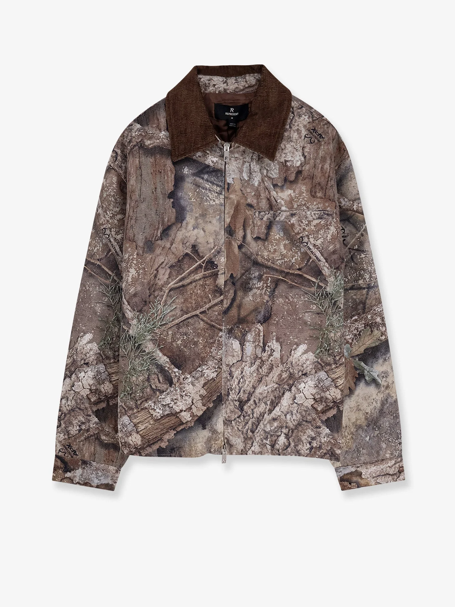 Represent Cotton Jacket With Real Tree Print - 1