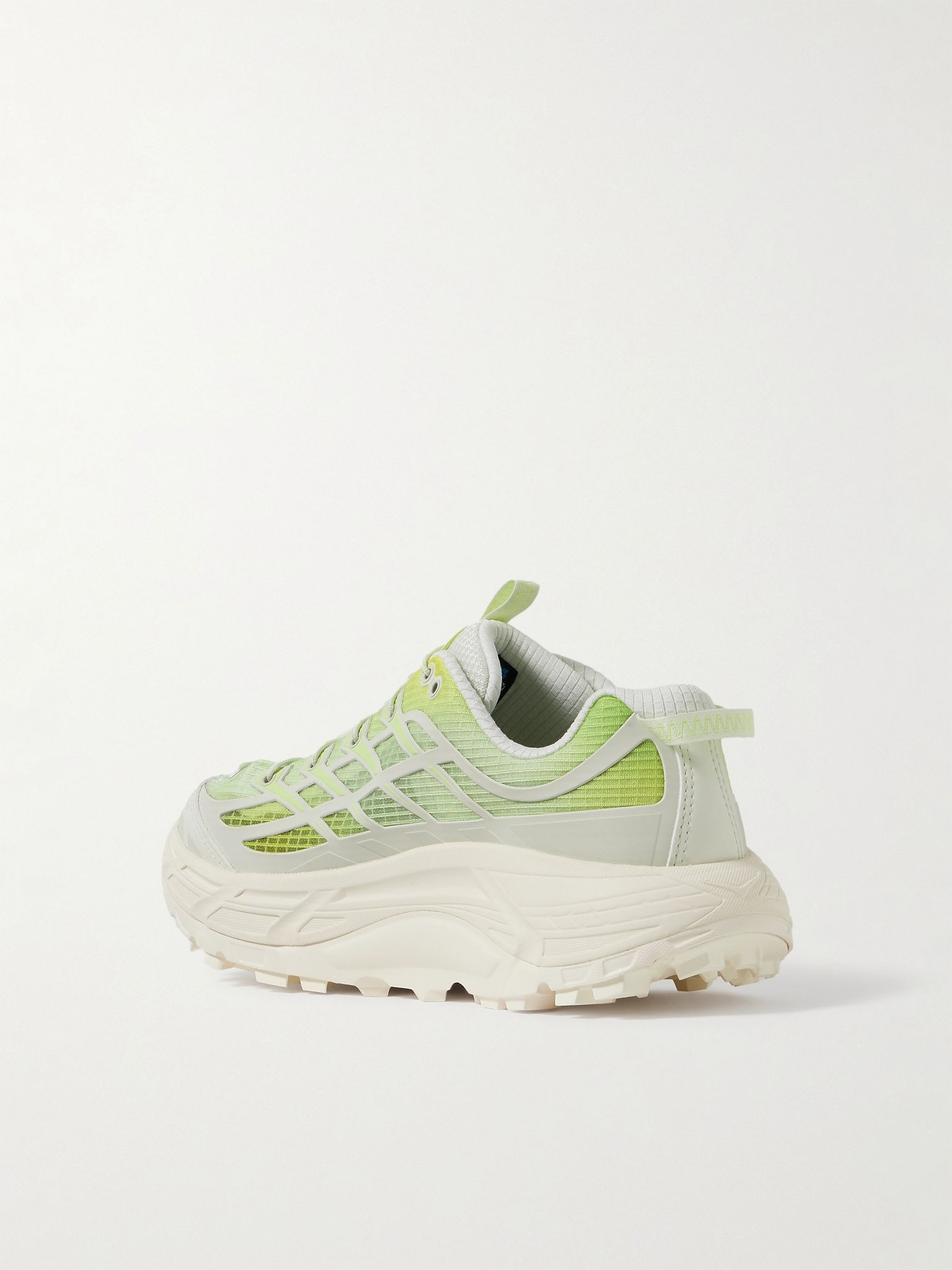 Mafate Three2 Rubber-Trimmed Mesh Running Sneakers Green - 4