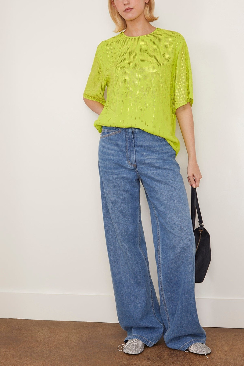 RACHEL COMEY Blandon Shirt in Lime outlook