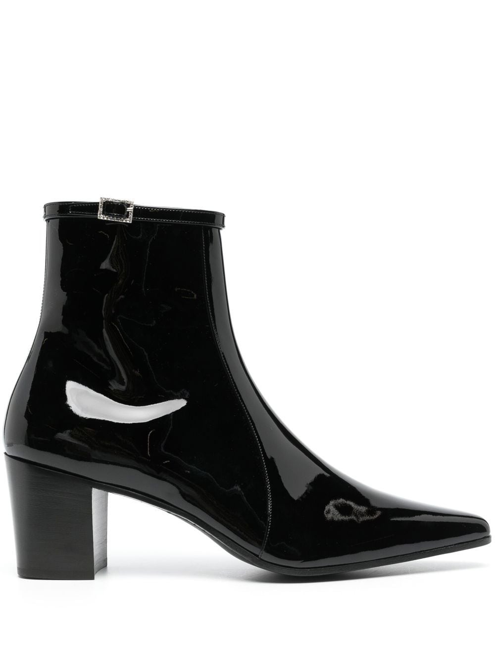 Arsun patent-leather ankle boots - 1