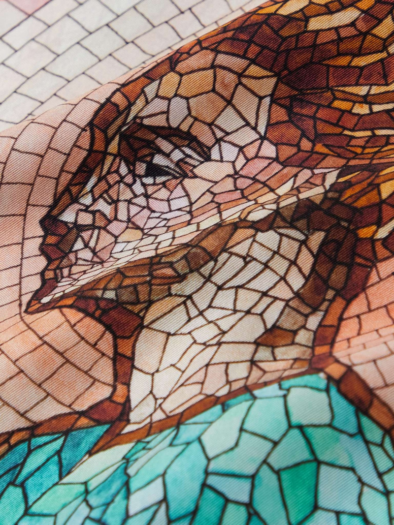 Printed Silk-Twill Shirt 3