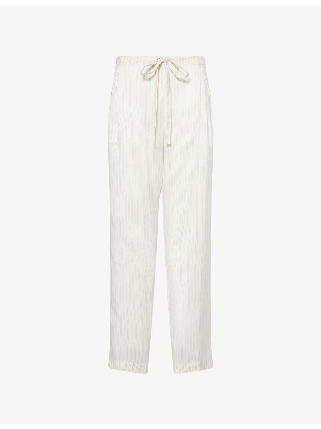 Trenton Striped Silk Trousers - 1