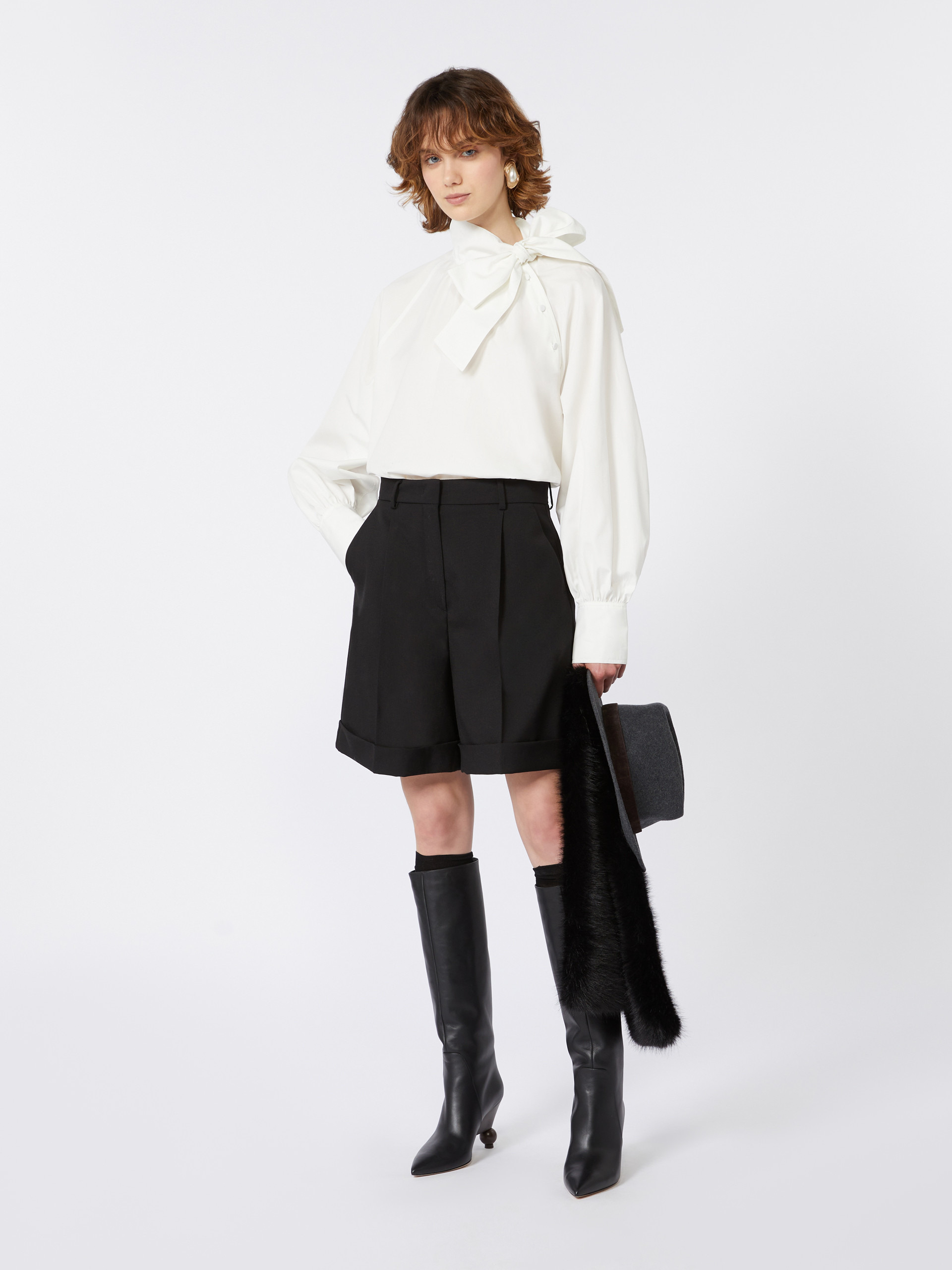 BURGOS1234 Cotton poplin blouse - 2