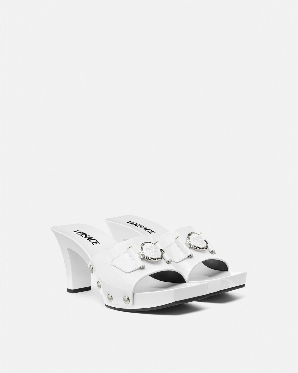 Medusa Buckle Patent Clogs 60 mm - 2