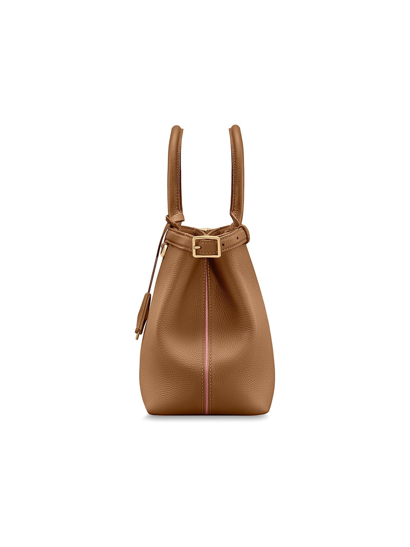 Women's The Medium Palais Top Handle Bag - Sandstone Brown 5