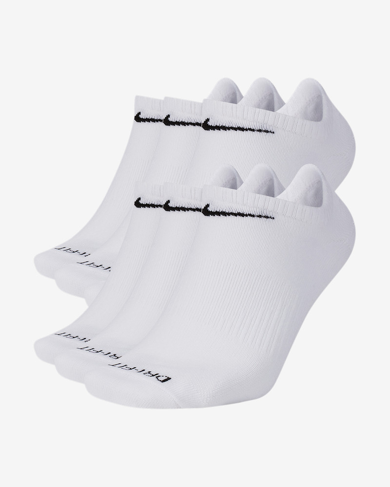 Nike Everyday Plus Lightweight Training No-Show Socks (6 Pairs) 1