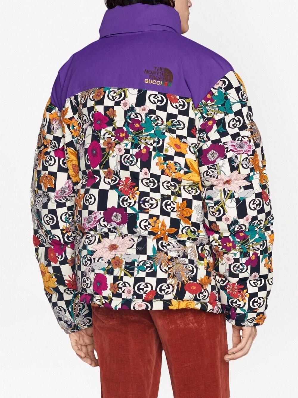 x The North Face floral padded jacket - 4