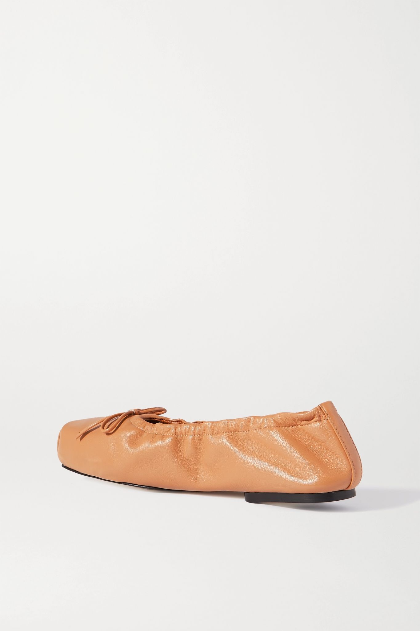 Ashland bow-embellished leather ballet flats - 3