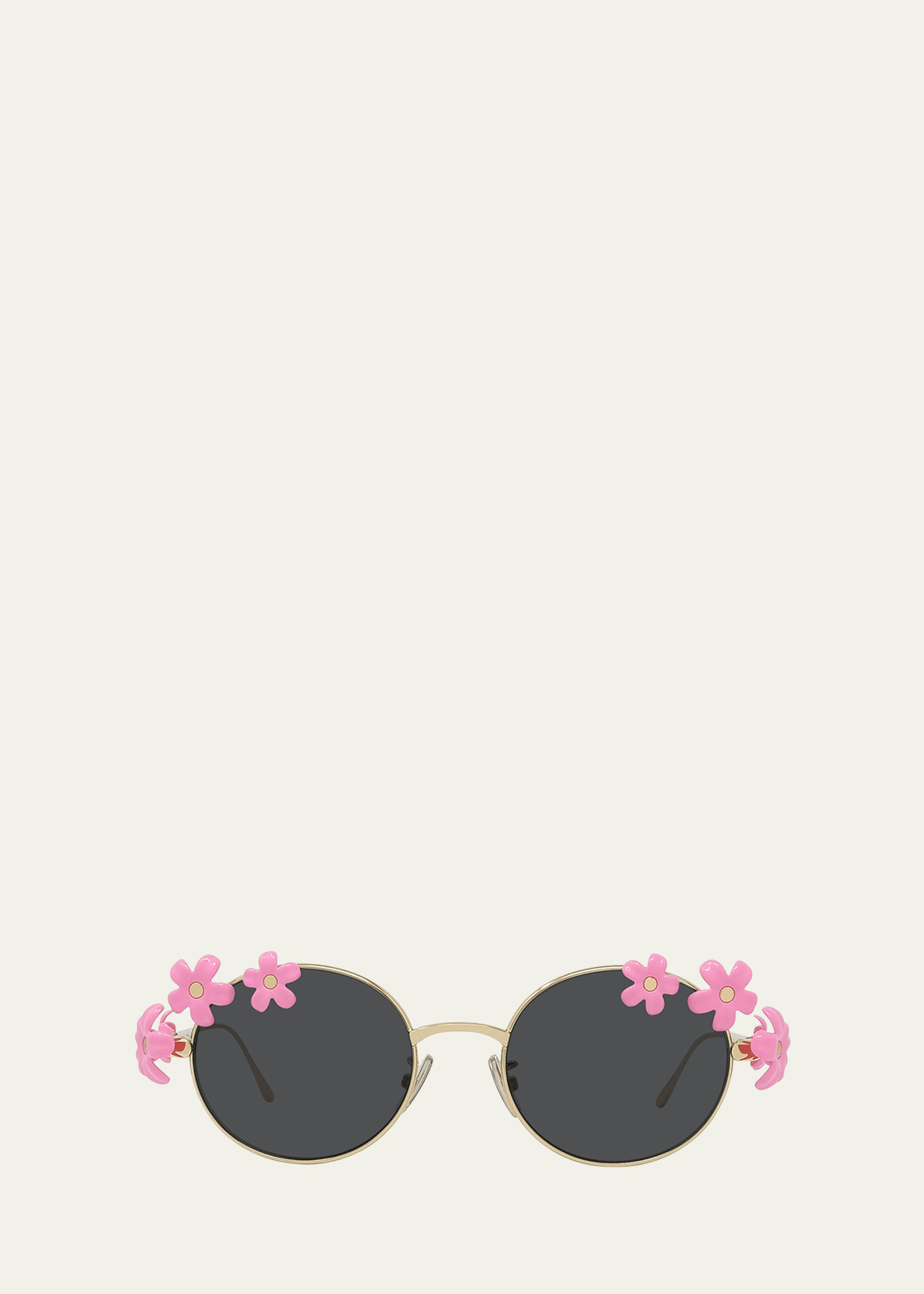 Signature Floral Metal Sunglasses - 1