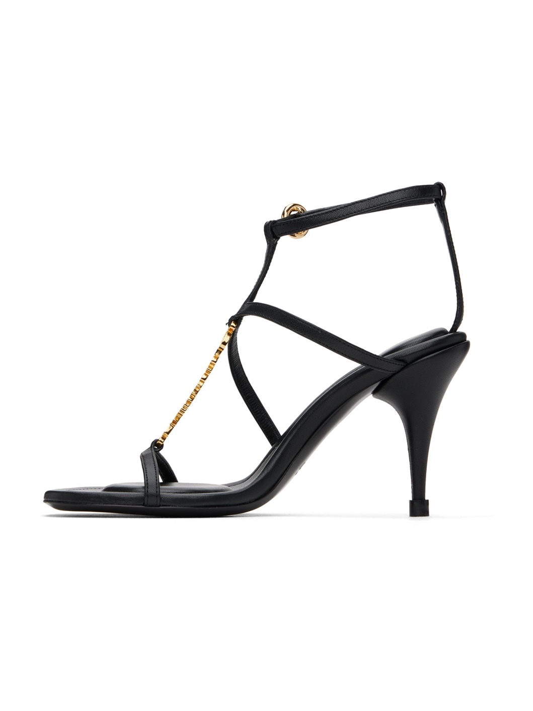 Black Le Chouchou 'Les sandales Pralu' Heeled Sandals - 3