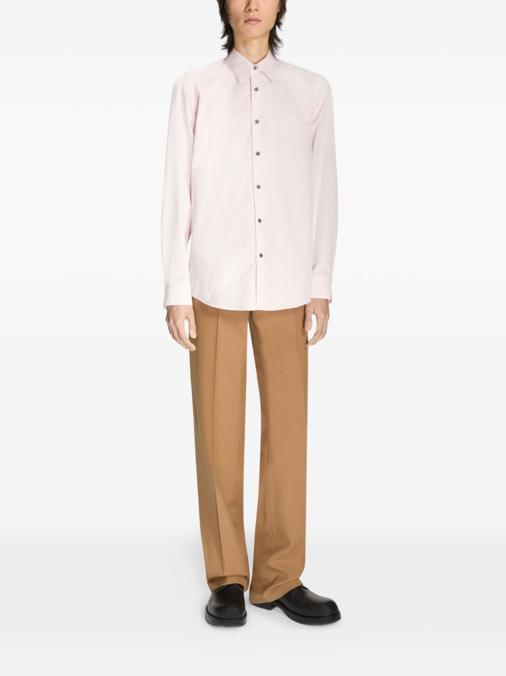 long-sleeves cotton shirt - 2