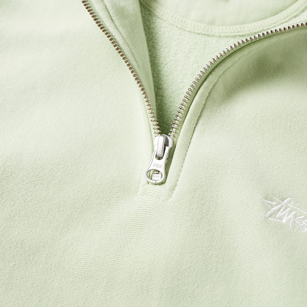 Stussy Logo Half Zip Sweat - 2