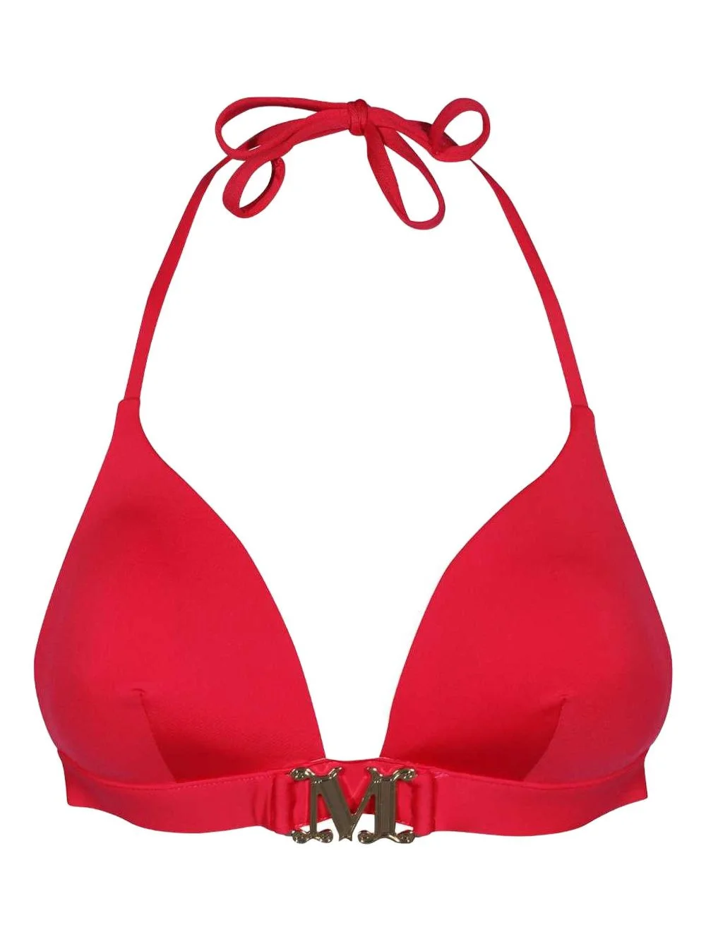 logo-plaque triangle bikini top - 1