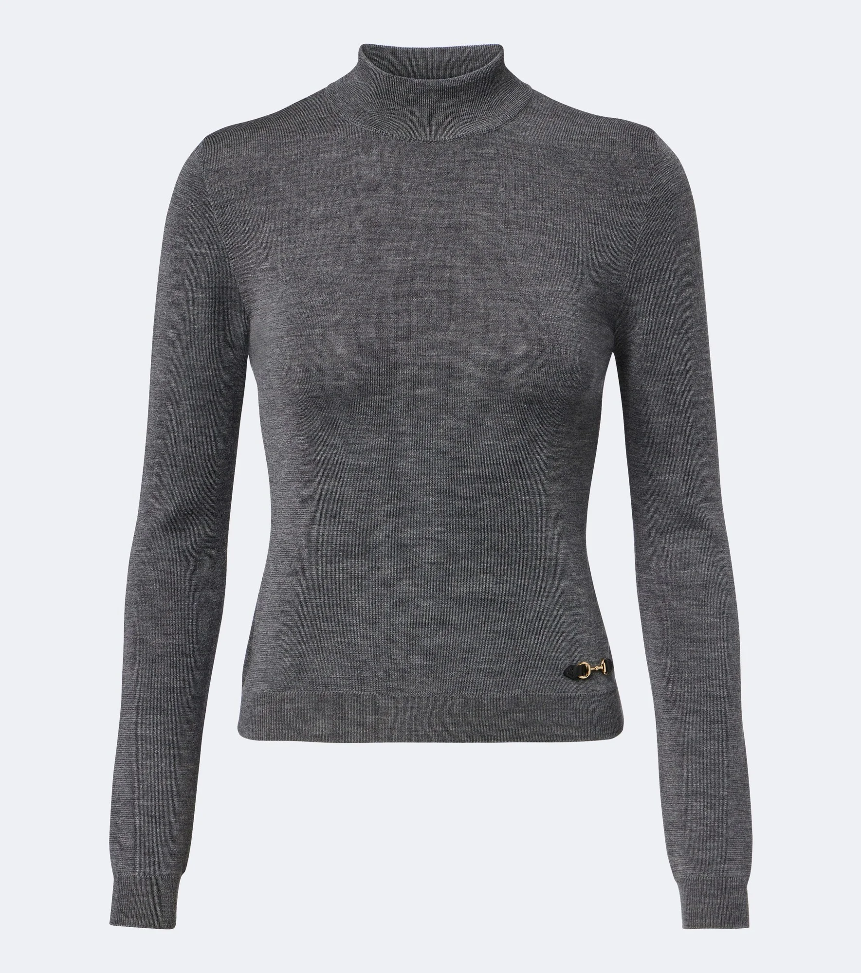 Horsebit wool sweater - 1