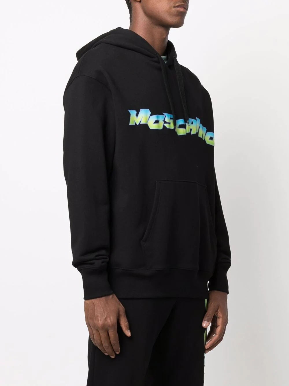 logo-print pullover hoodie - 3