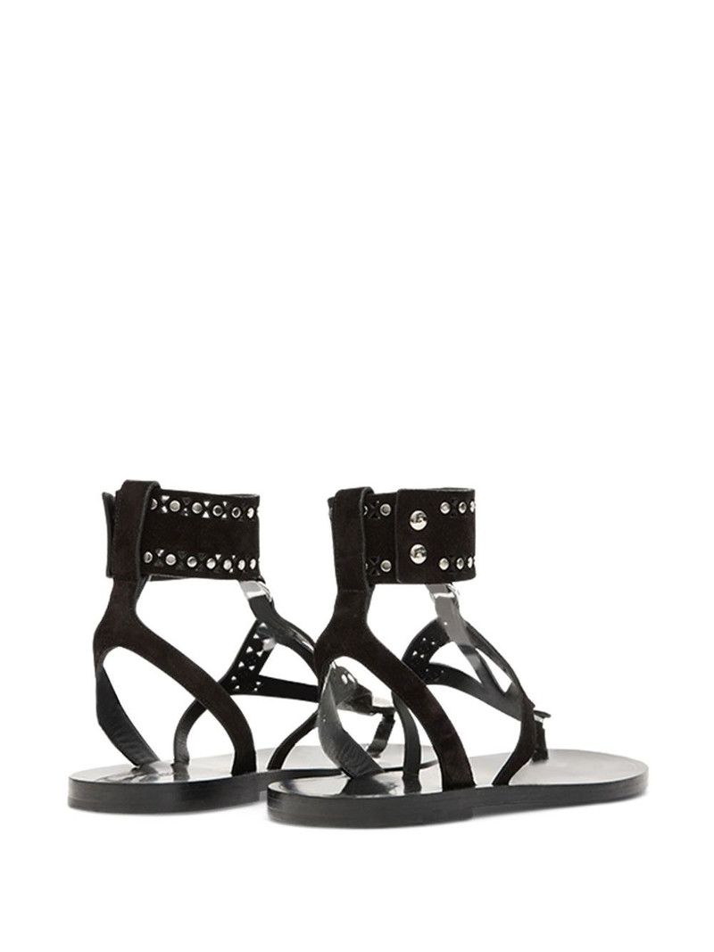 Isabel Marant Edil suede leather sandals outlook