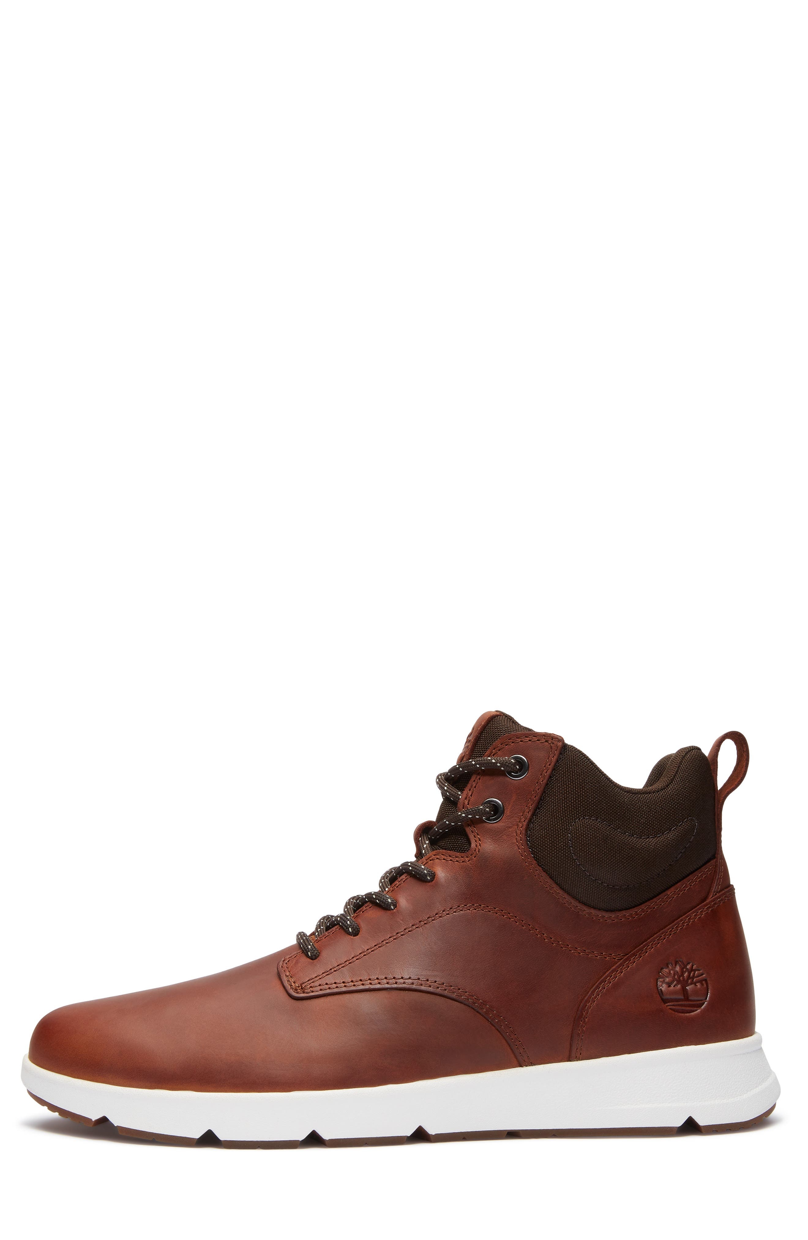 Timberland Parker Street High Top Sneaker in Rust Full Grain at Nordstrom - 9