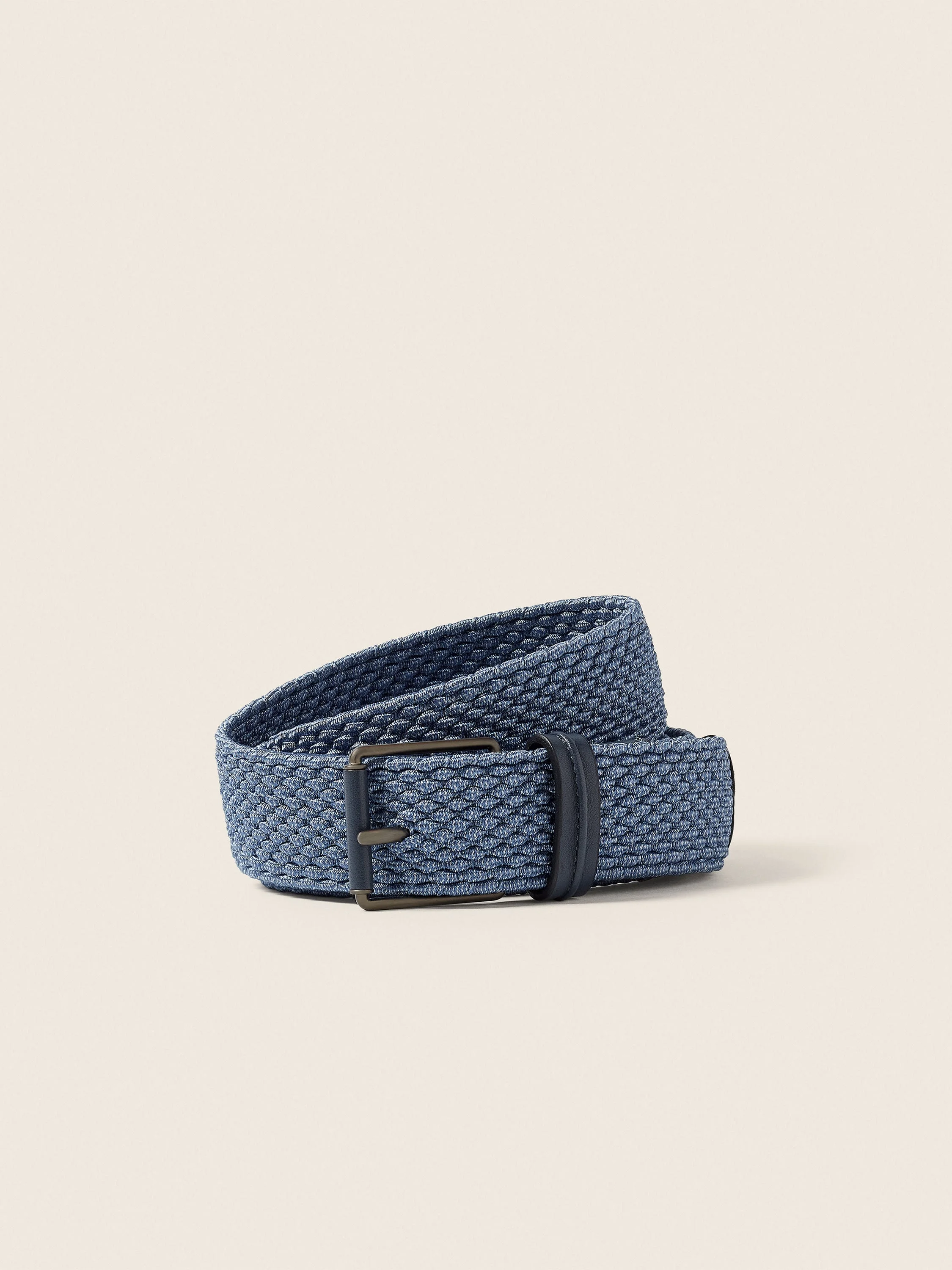BLUE RAYON BELT - 1