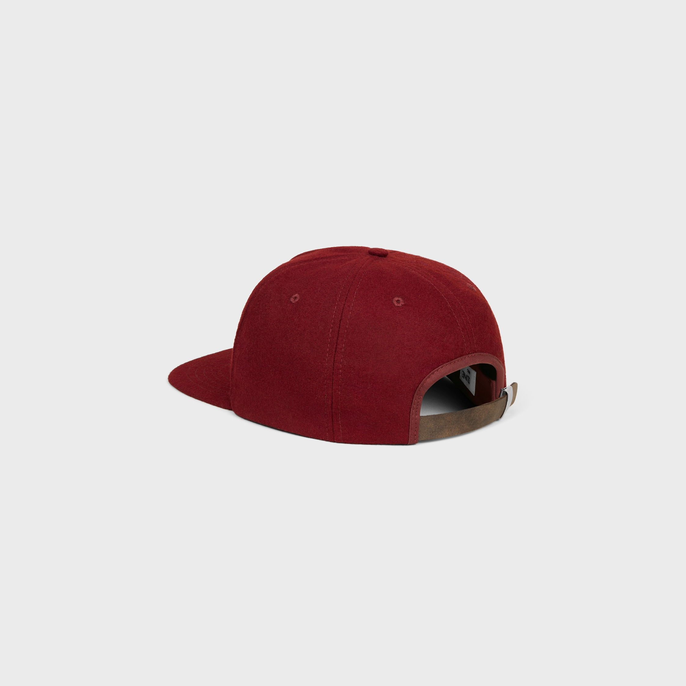 trucker cap IN Wool Flannel - 4