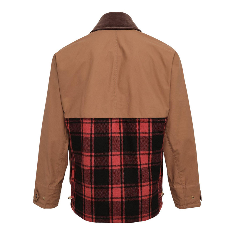 Junya Watanabe MAN Reversible Cotton Oxford X Wool Blouson outlook