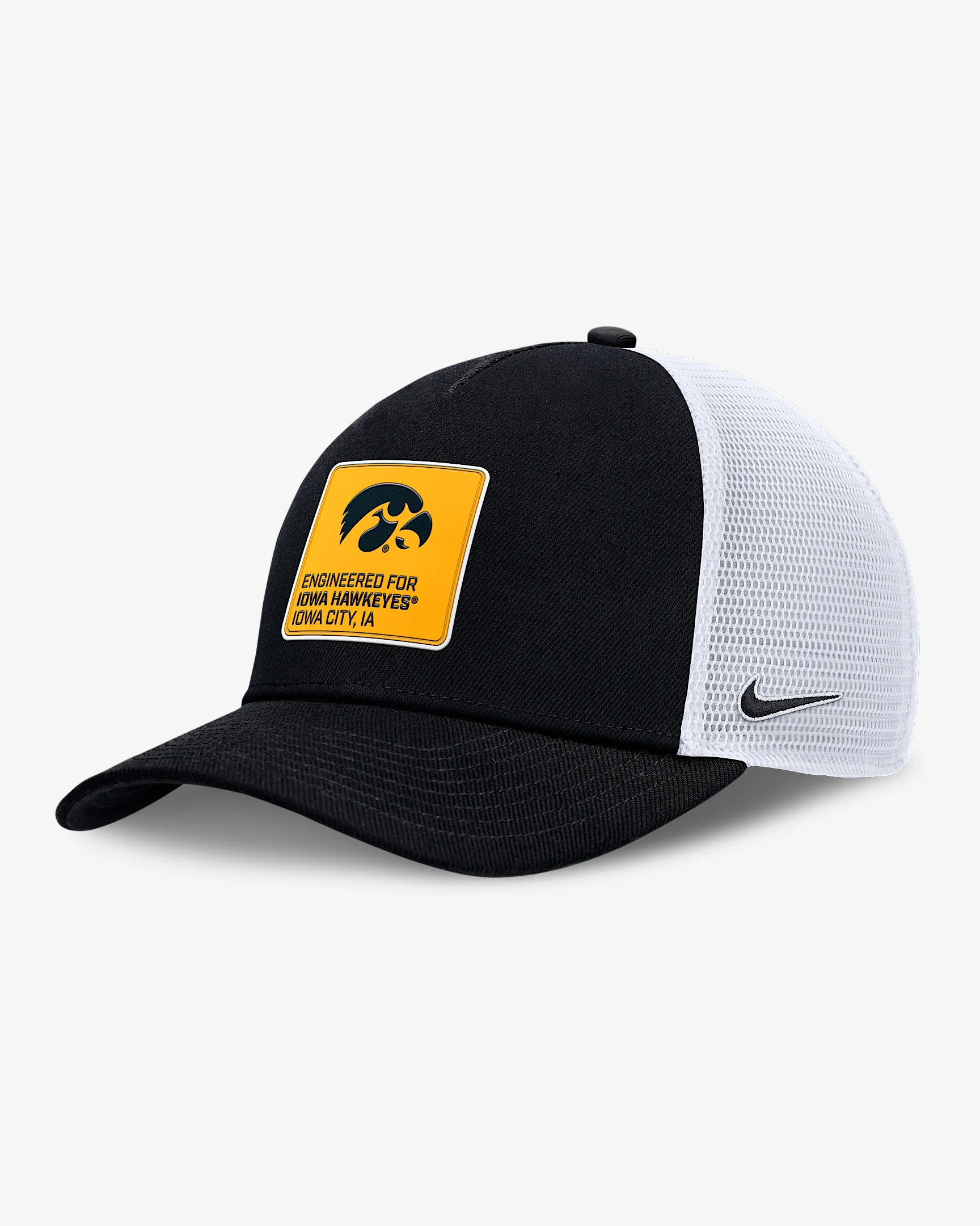 Iowa On-Field Rise Engineered Men's Nike College Trucker Adjustable Hat - 1