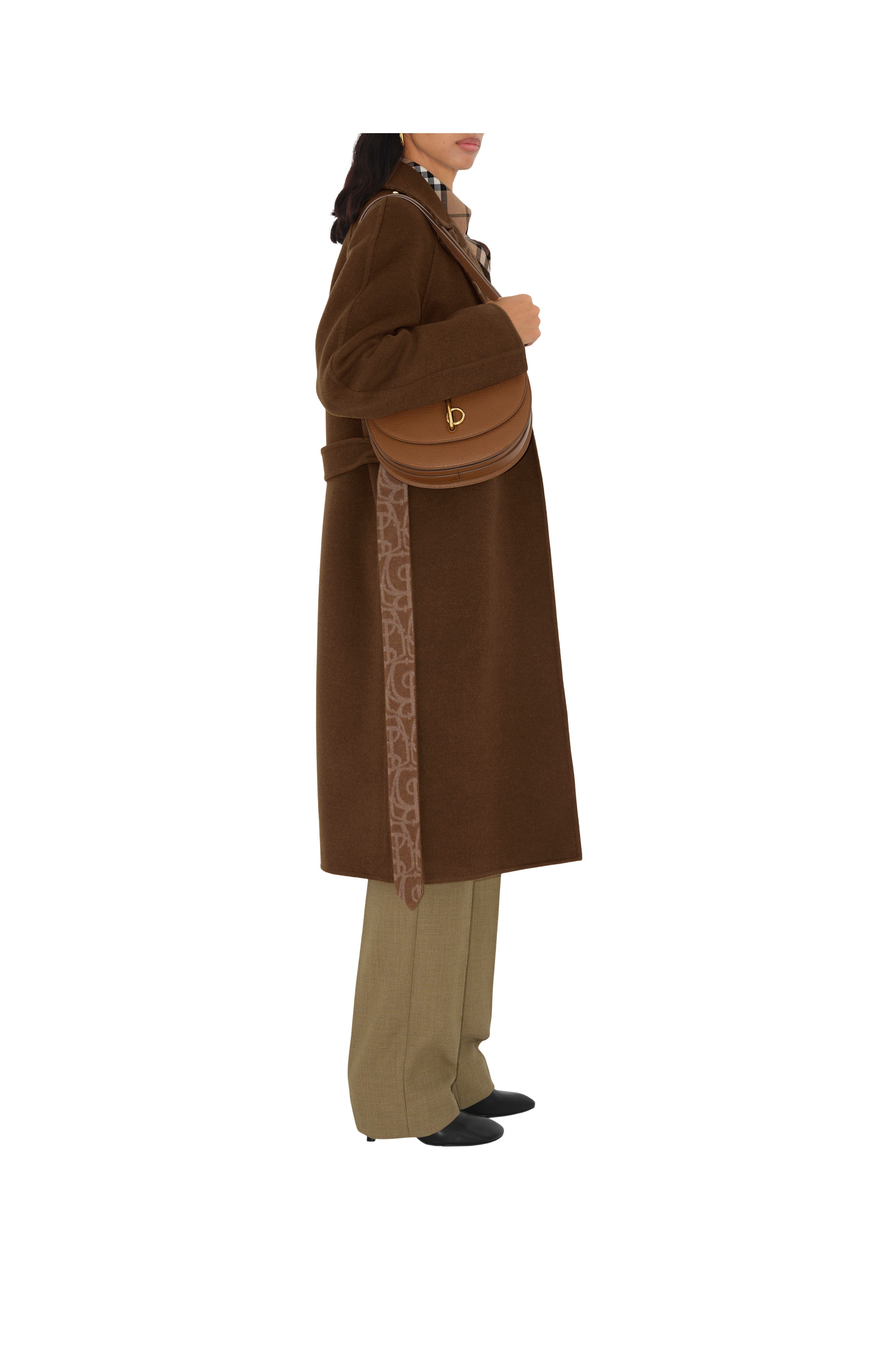 burberry Wool Cashmere Wrap Coat in Tor/canvas at Nordstrom - 3
