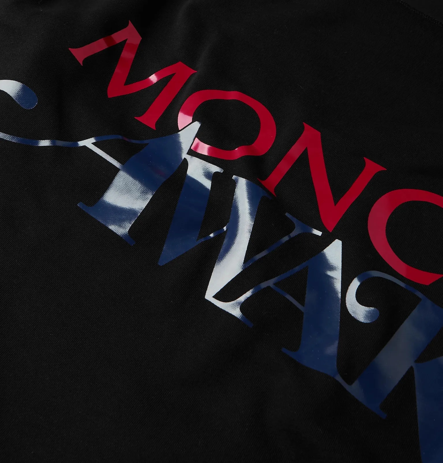 + Awake NY 2 Moncler 1952 Logo-Detailed Fleece-Back Cotton-Jersey Hoodie - 9